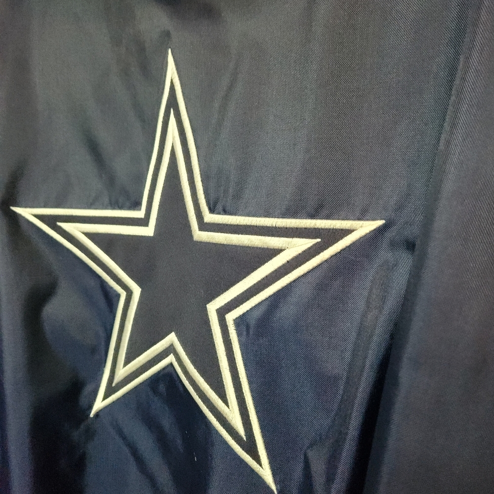 Dallas Cowboys Full Zip Coat Sz XXL - Picture 9 of 10